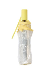 Compacte transparante dames paraplu