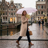 Platte Dames Vouwparaplu