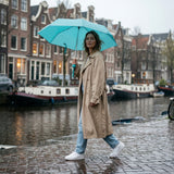Platte Dames Vouwparaplu