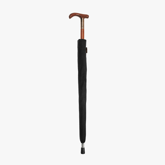 Pluvion Classic Derby: 2 in 1 Wandelstok & Paraplu